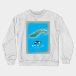 Flatey Island, Breiðafjörður Iceland Crewneck Sweatshirt